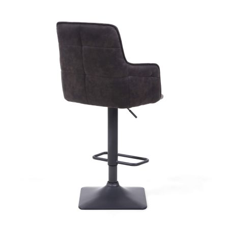 Flair Orion Suede Effect Bar Stool (Pair)