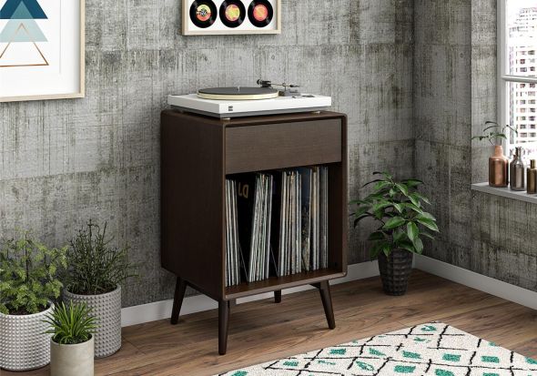 Novogratz Brittany Turntable Stand