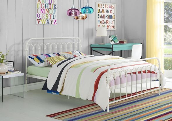 Novogratz Bright Pop Metal Bed Double