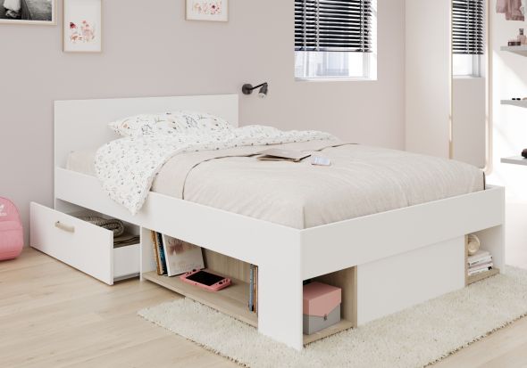 Parisot Achille Small Double Storage Bed Frame
