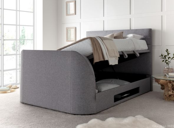 Kaydian Appleby Ottoman TV Bed Grey