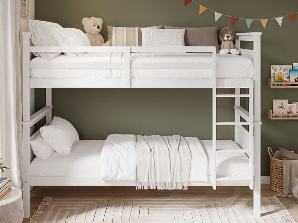 Flair Atlanta Detachable Bunk Bed White