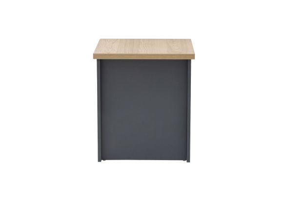 GFW Lancaster Side Table With Shelf