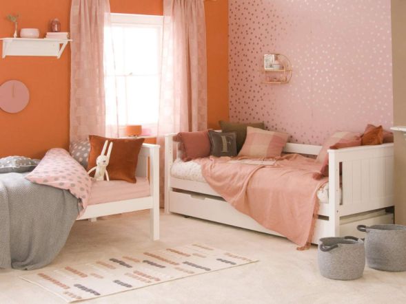 Little Folks Furniture Classic Beech Bunk Bed in White