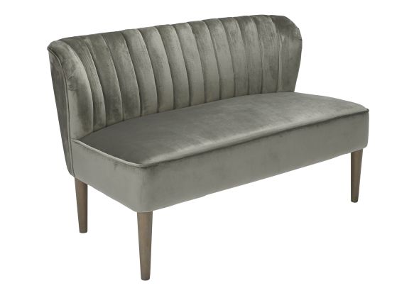 LPD Bella Grey Fabric Sofa
