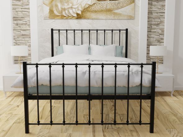 Wholesale Beds Krisjon Wrought Iron Bed Frame
