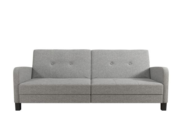 Dorel Boston Sofa Bed Grey Linen
