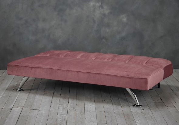 LPD Brighton Pink Fabric Sofa Bed
