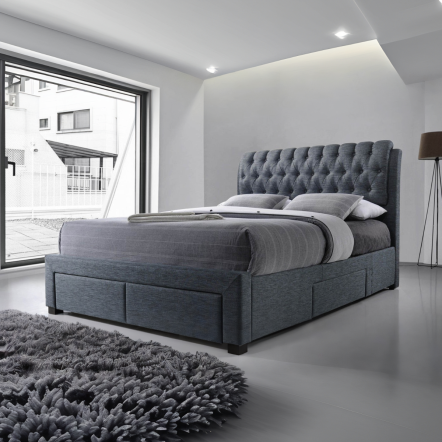 Artisan 4 Drawer Fabric Bed Frame