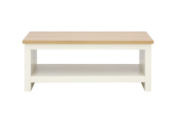 GFW Lancaster Coffee Table With Shelf