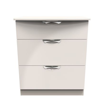 Welcome Furniture Camden 3 Drawer Deep Chest - Kashmir Gloss