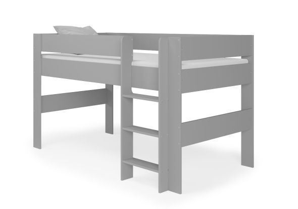 Kidsaw Coast Midsleeper modern design available in a grey or white finish