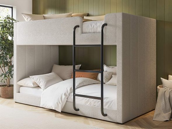 Flair Eden Beige Boucle Bunk Bed