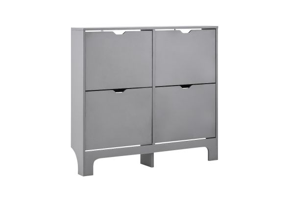 GFW Narrow 4 Drawer Shoe Cabinet