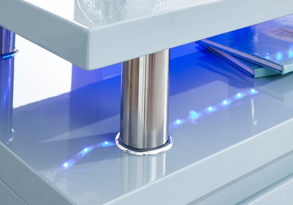 GFW Polar High Gloss LED Sideboard