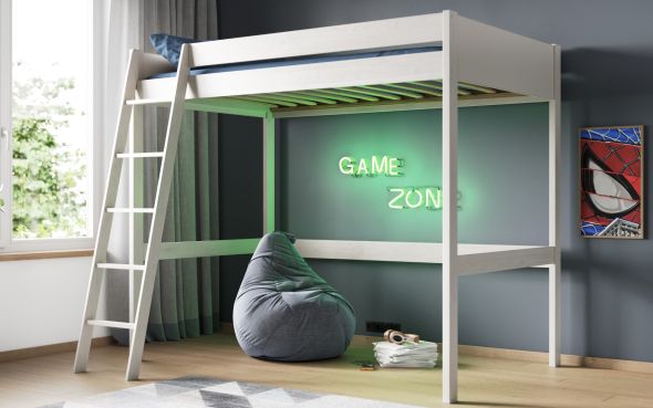 Noomi Tera Solid Wood Small Double Highsleeper (FSC-Certified)
