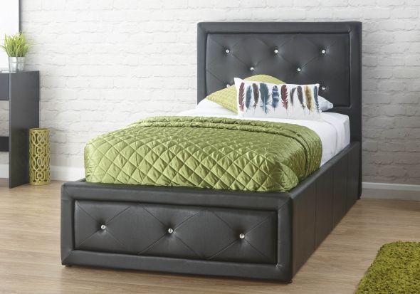GFW Furniture Hollywood Storage Bed 