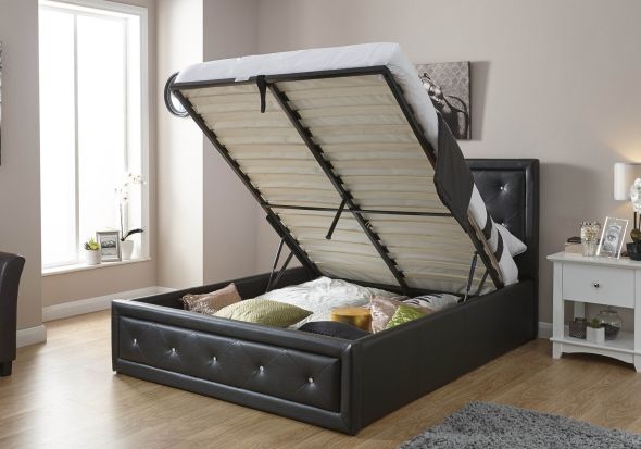 GFW Furniture Hollywood Storage Bed 