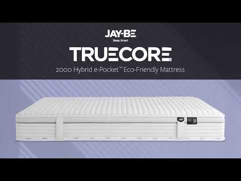 Jay-Be® Hybrid 2000 e-Pocket™ Truecore® Eco-Friendly Mattress
