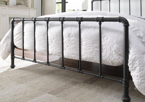 Flintshire Furniture Kinnerton Black Metal Bed Frame