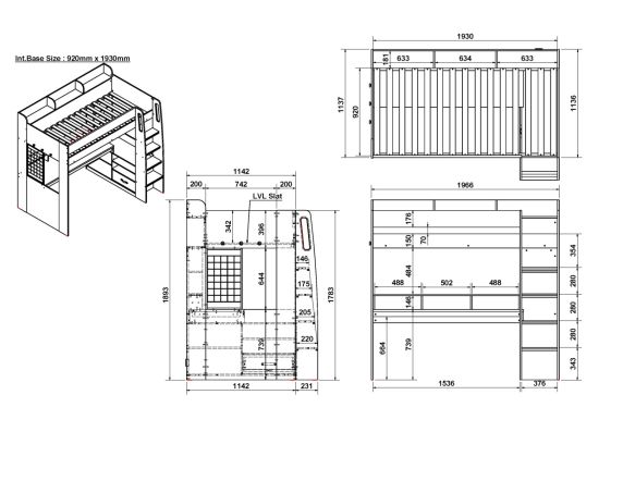 Recoil Kyrk Gaming High Sleeper
