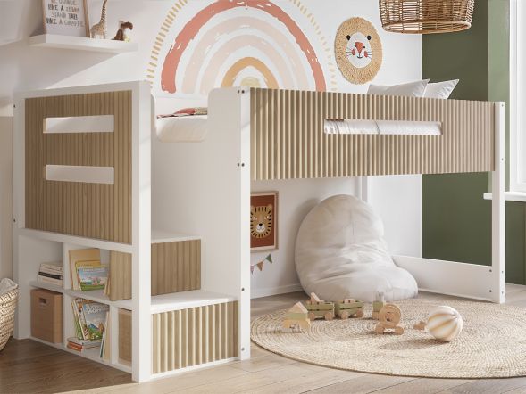 Flair Luca Mid Sleeper Ribbed