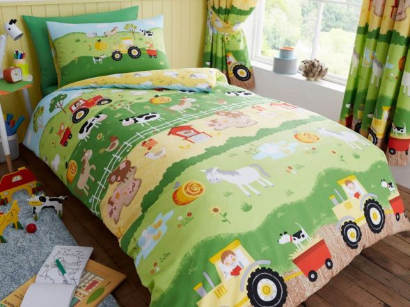 Happy Linen Co Farm Friends & Animals Bedding