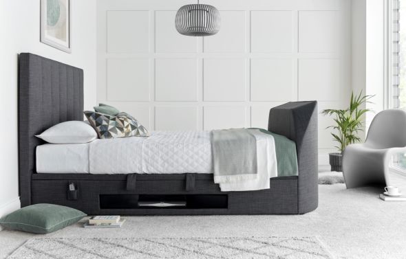 Kaydian Medburn Ottoman TV Bed Slate