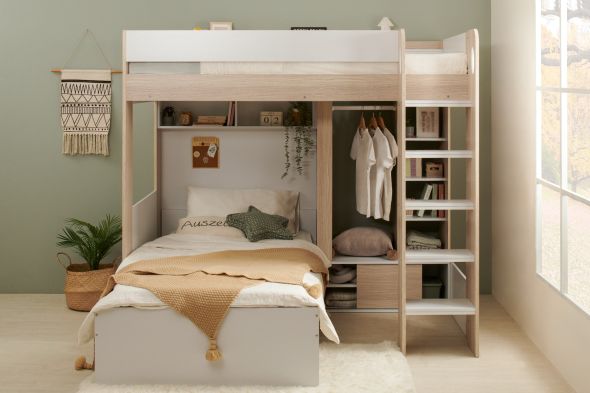 Flair Hampton L Shape Bunk Bed