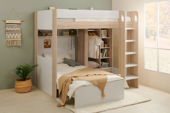 Flair Hampton L Shape Bunk Bed