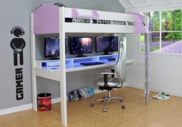 Kids Avenue Noah Gaming 2 High Sleeper
