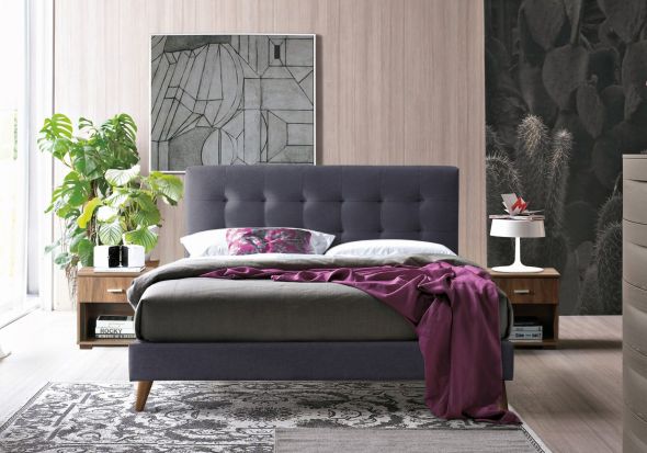 Time Living Novara Fabric Bed Frame
