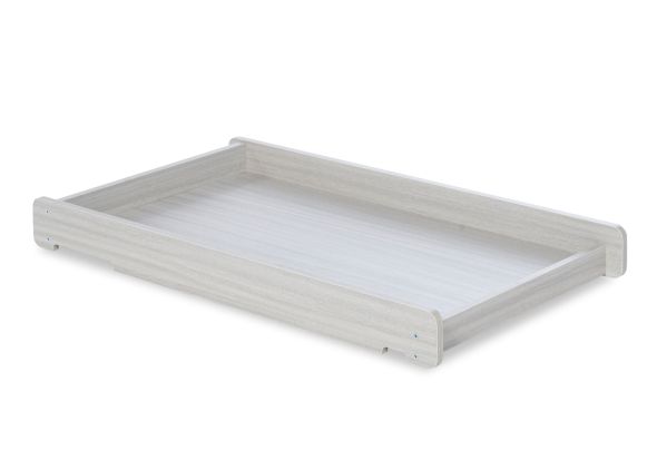 Ickle Bubba Pembrey Cot Top Changer fits most standard 120 x 60cm and 140 x 70cm cots ash grey colour
