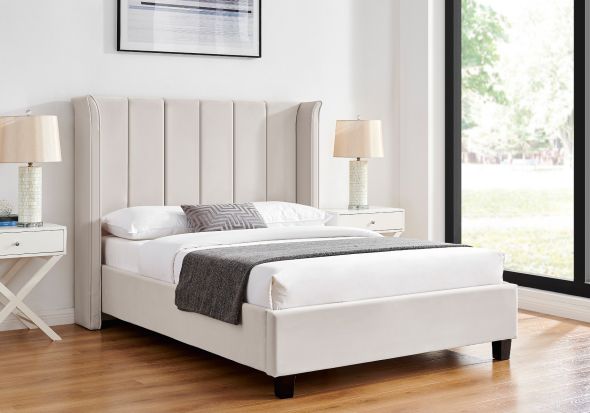 Limelight Polaris Recycle Fabric Bed Frame
