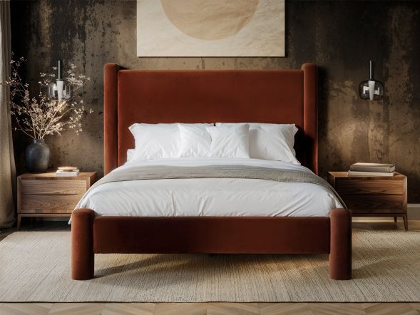 Flair Rayne Double Pillar Bed