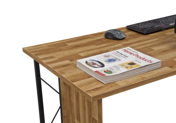 Alphason Rhodes Walnut Effect Desk