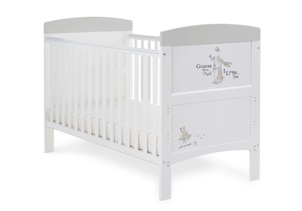 Obaby Grace Inspire Cot Bed - Guess - Scribble
