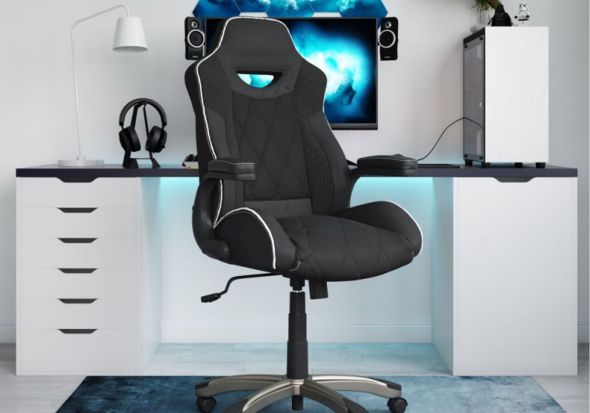 Alphason Silverstone Faux Leather Gaming Chair