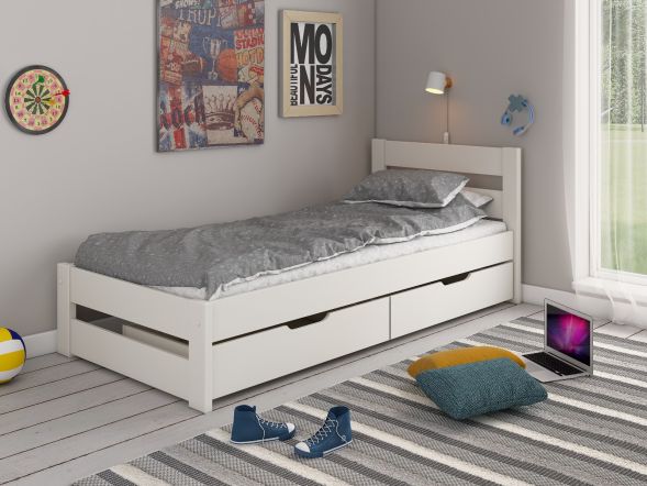 Noomi Tera Solid Wood Single Bed (FSC-Certified)