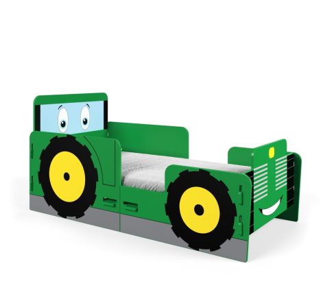 Kidsaw Green Tractor Junior Bed
