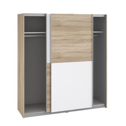 Flair Freddie Sliding Wardrobe Oak/White