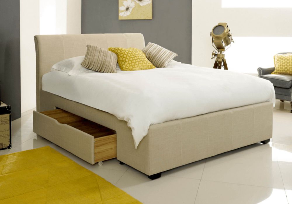 Artisan Fabric 2 Drawer Bed Frame
