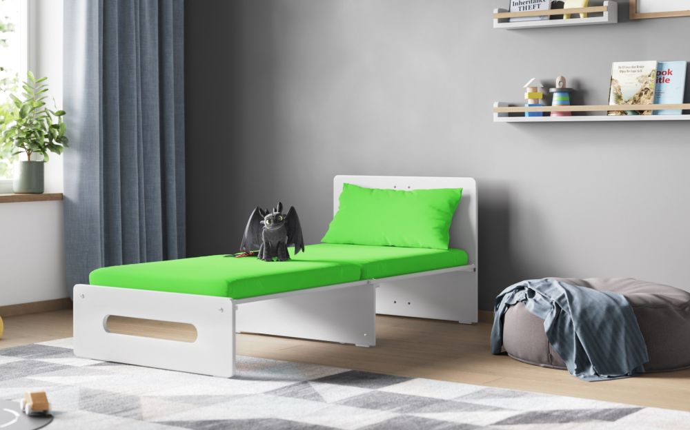 Flair Furnishings Cosmic Futon Lime Green