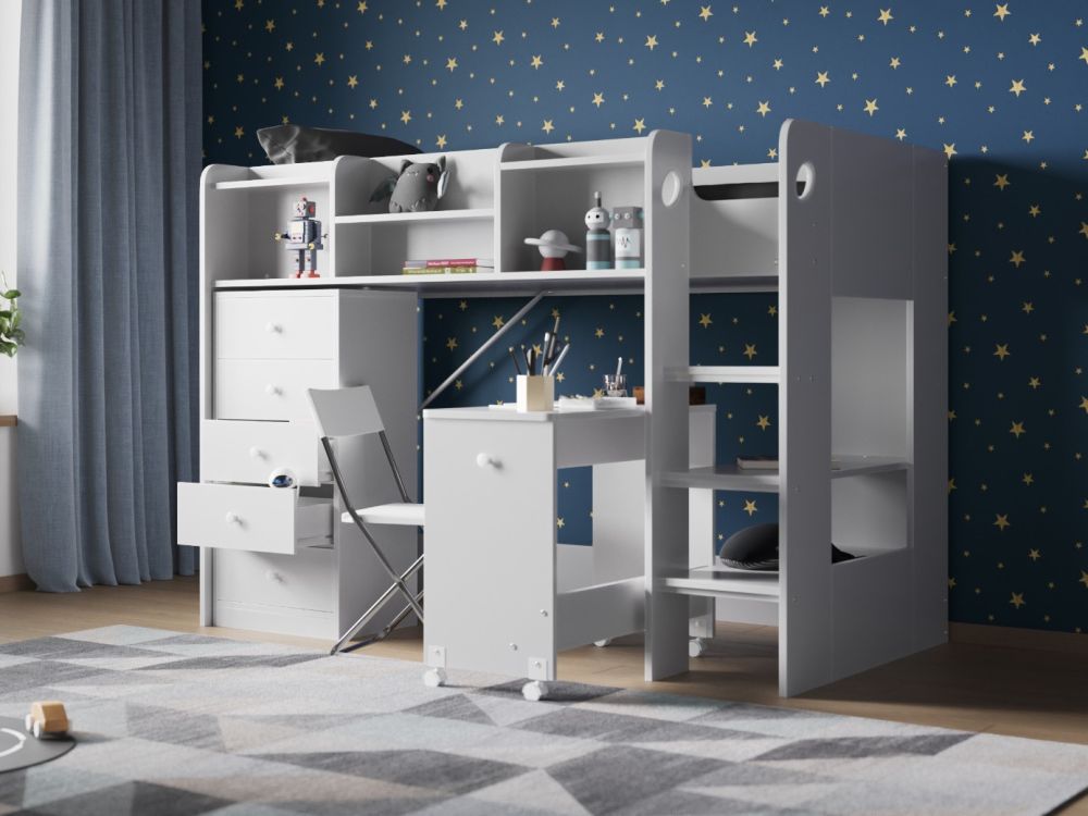 Flair Wizard Junior Mid High Cabin Station with Storage
