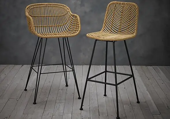 LPD Rafferty Wooden Barstool (Pack of 2)