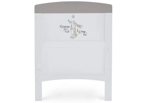 Obaby Grace Inspire Cot Bed - Guess - Scribble
