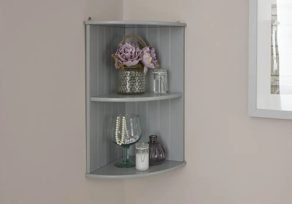 GFW Colonial Corner Wall Shelf Unit