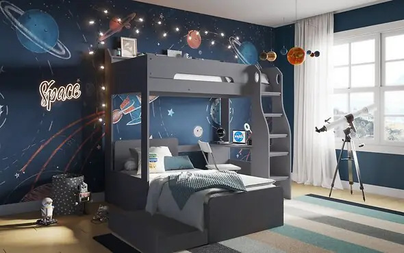 Flair Cosmic L Shaped Bunk Bed
