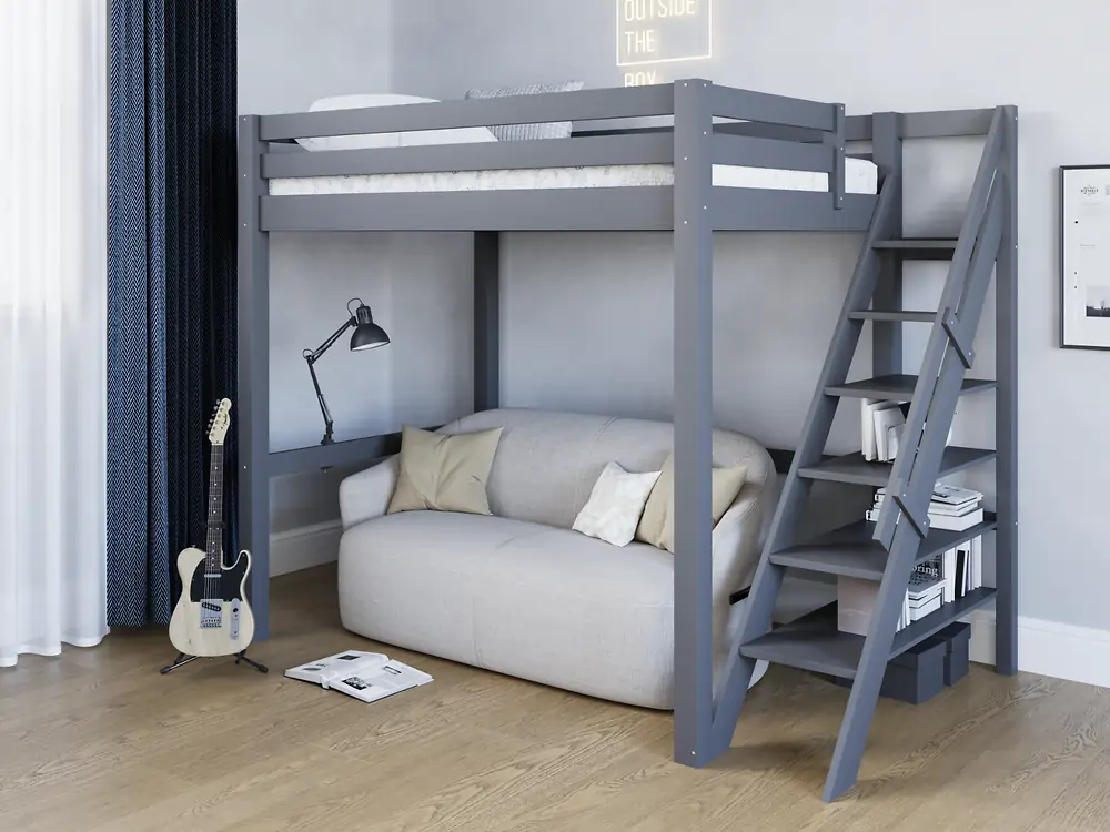 Noomi Studio Loft Bed Double High Sleeper (FSC-Certified)
