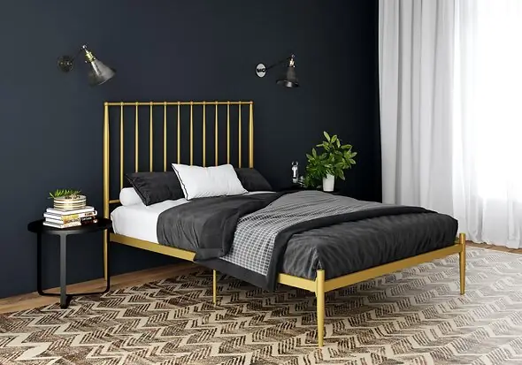 Dorel Giulia Metal Bed